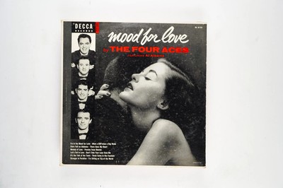 The Four Aces Featuring Al Alberts - Mood For Love - Vinyl LP Record - 1955