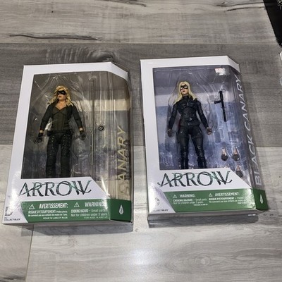 DC Collectibles Arrowverse Figures Black Canary #2 & #3 Bundle Lot