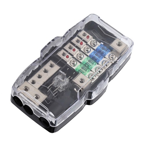 Box Audio Stereo MultiFunctional 4-Way Distribution Holder & LED For SU HEN - Picture 13 of 23