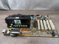 ASUS K7M Slot A ISA AGP retro Mainboard + AMD Athlon 700MHz + 128MB SD-RAM