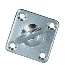 2 St&uuml;ck drehbares Pad &Ouml;senring Festzurren Ankerplatte Marinequalit&auml;t 316 Edel...