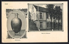 Jever, Haus der Getreuen, Kiebitzbecher, Ansichtskarte 