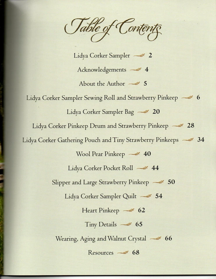 Stacy Nash My Name is Lidya OOP Book Sampler Quilt Pinkeeps Bee Birds Squirrel Foto 3 de 3