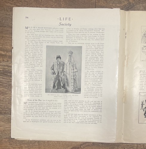 Life Magazine - April 4, 1912 - Easter Number - Complete w/issue - Picture 10 of 12