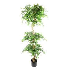 Artificial Ficus Tree 180cm Green Realistic Faux Indoor Home Office Decor