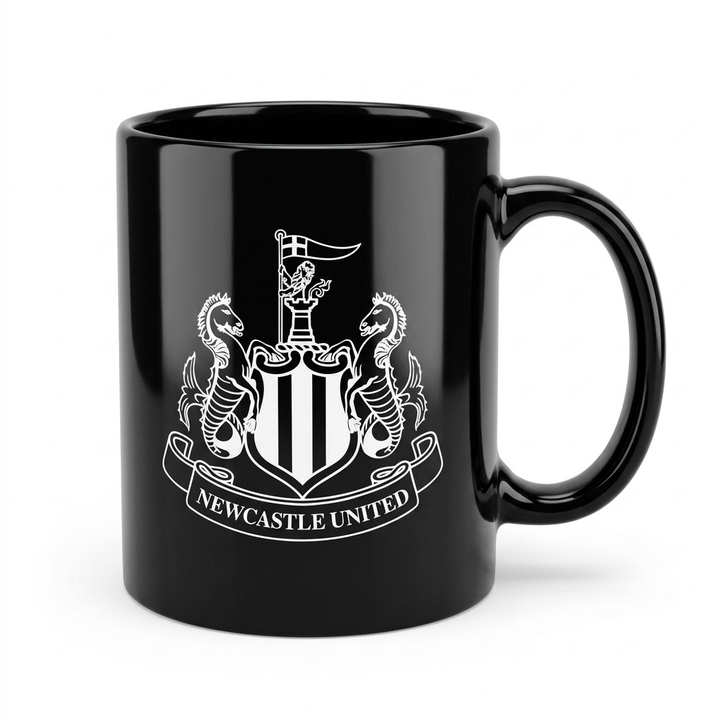 Newcastle United Fc Ceramic Mug For Hot Cold Drinks Official Licensed