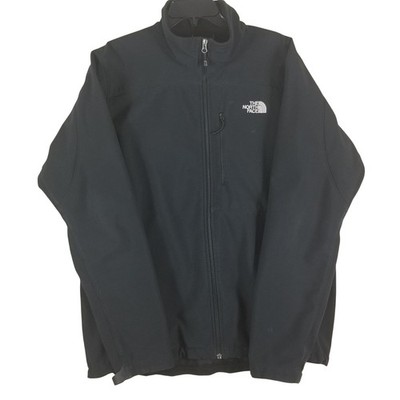 The North Face Softshell Jacket Mens XL Black Full Zip Apex Bionic Coat