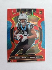 2025 Panini Select Tetairoa McMillan #44 RC Red Prizm /99 - Offensive ROY