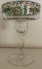 Mexican Margarita Glass, Confetti Rim, 12 oz., 6" tall x 4" W — photo 2