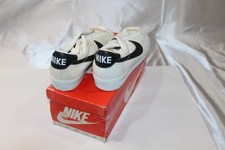 Shoes Bruin Canvas White / Black Size 8 w/ Original Box Vintage Collectible Nike