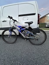 Mountain Bike 17" Dual Suspension Jump Bike with Helmet