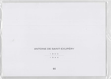 Feuillet France Poste Aérienne F89 "Antoine de Saint-Exupéry" blister ouvert