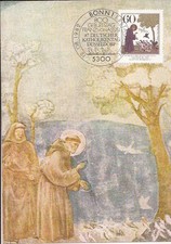 BRD, MK, Ersttag, 800. Geburtstag des Hl. Franz von Assisi, 1982
