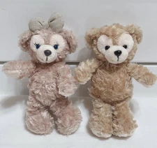 Disneyland Duffy & ShellieMay Plush Key Chain Tokyo Disneysea Resort Japan F/S