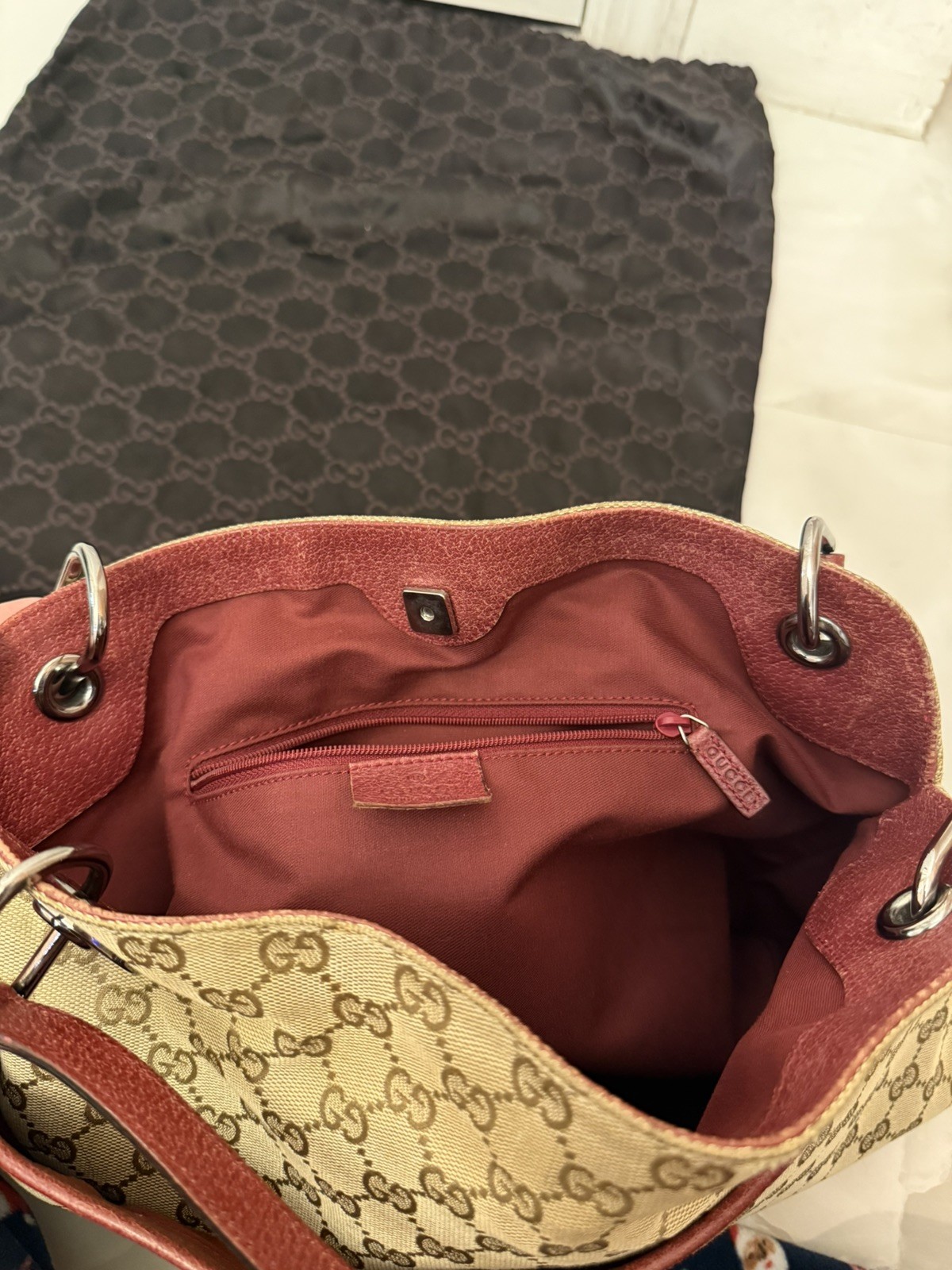 Authentic Vintage Gucci Eclipse Shoulder Bag - image 12