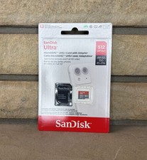 SanDisk 512Gb Ultra microSDXC UHS-I Memory Card with Adapter - NEW SEALED