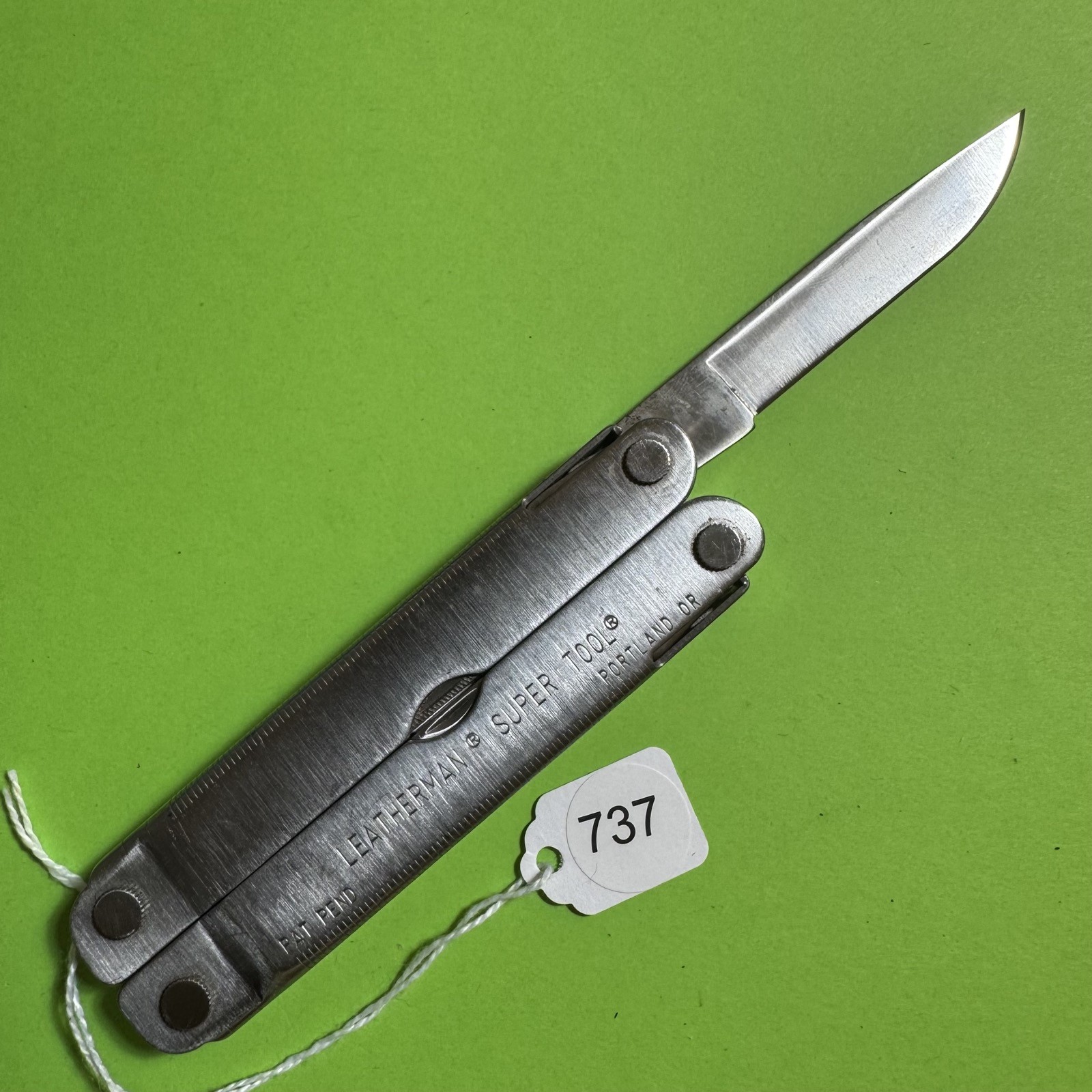 Leatherman Super Tool Plier Multi Tool Pocket Knife Stainless EDC #737