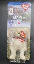 Maple The Bear -1999 McDonald's Ty Beanie Baby With Rare Errors 1993/OAKBROOK