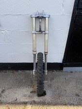 2002 Husqvarna Marzochi Forks With Stem Yolk Wheel Axle *FULL ASSEMBLY*