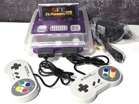 Super Famicom Console , 2 Controllers , Games Reconditioned and recapped【Tested】