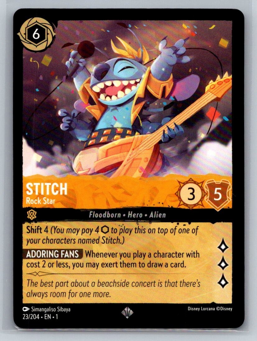 Stitch - Rock Star 23/204 The First Chapter