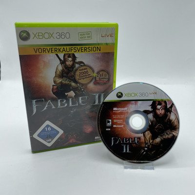 Fable II 2 Microsoft Xbox 360 Spiel Original PAL OVP