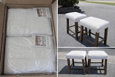 Benny Counter Stools.  Aiden & Ivy / Costco.  Set Of 2.  New In Box. 