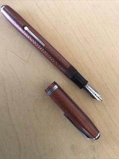 Vintage Esterbrook J series Fountain Pen. Opal Brown. 2556 nib. “Needs Cleaned”