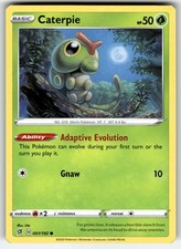 Caterpie 001/192 SWSH02: Rebel Clash Pokemon Common Near Mint