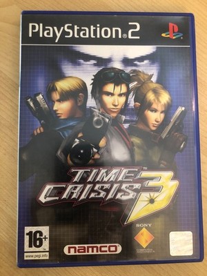 Time Crisis 3 PS2 PAL Spanien Komplett Playstation 2 Spanisch Original Namco