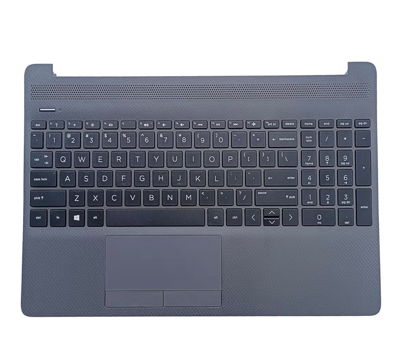 HP Laptop Replacement-Upper Case Palmrest & Backlit Keyboard Touchpad Assembly