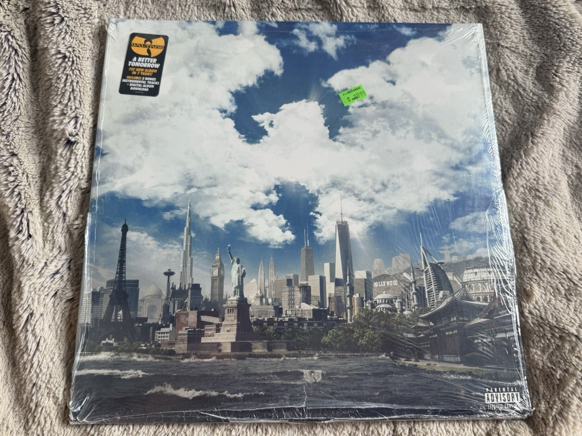 Wu-Tang Clan A Better Tomorrow 2015 US 2LP Warner Bros. Records