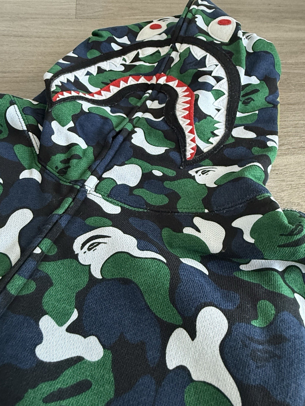 Bape Shinjuku Separate shark full zip image 3