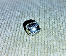 VINTAGE PANDORA 925 STERLING SILVER BASEBALL CHARM ORIG ESTATE