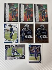 (8) Seattle Seahawks 8 Card Lot Russel Wilson, DK Metcalf & More🔥