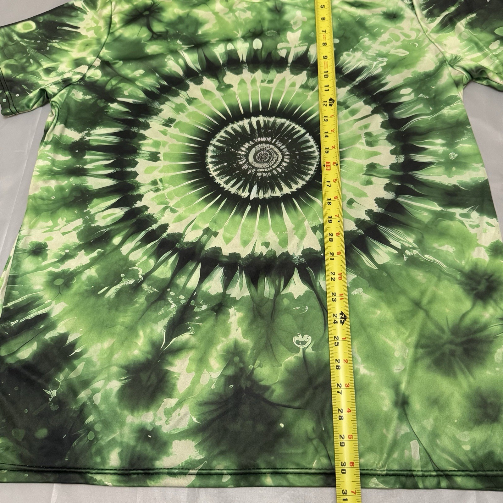 Green & Black Bullseye Pattern 2XL T-Shirt image 3