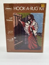 Vintage Malina Hook a Rug Kit 20 X 27 Our Lord 25/76 USA NOS