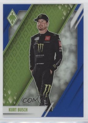 2022 Panini Chronicles Phoenix Blue Prizm 195/199 Kurt Busch #20 0nr3