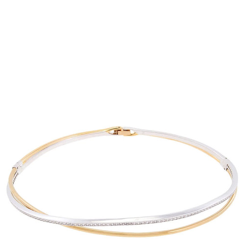 Swarovski Hyperbola Choker Mixed Plating White