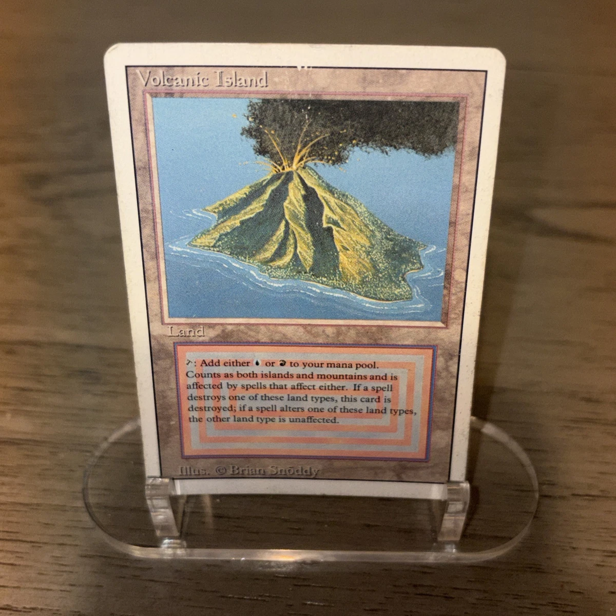 Heavily Played (Poor) Land Magic: The Gathering Trading Card Games