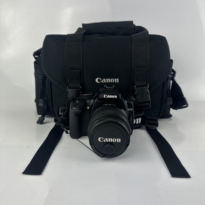 Canon EOS Digital Rebel XTi DSLR Camera Kit W/18-55mm Lens/Bag W/Charger + Acc.