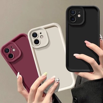 Hülle für iPhone 17 16 15 14 Pro Max Plus 13 11 12 XR 7 Stoßfest Cover Silikon