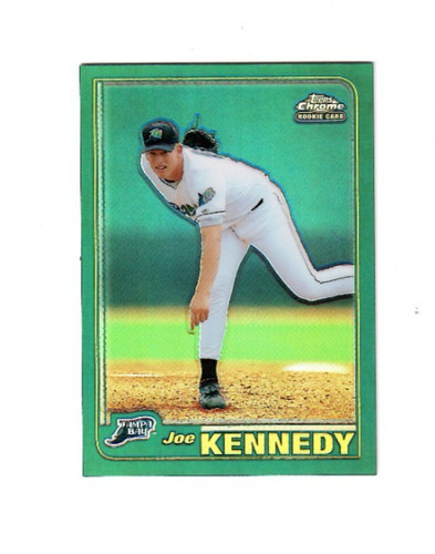 2001 Topps Chrome Traded Joe Kennedy #T253 card