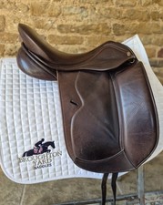 17.5" Paul Jones Dressage Saddle Brown