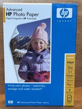 NEW advanced HP photo paper - 100 sheets - glossy 4 6", FREE ship