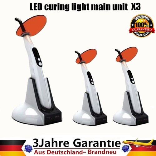 Lampada LED polimerizzazione dentista odontoiatria lampada polimerizzazione picchio 2200 mA/h - Foto 15 di 15
