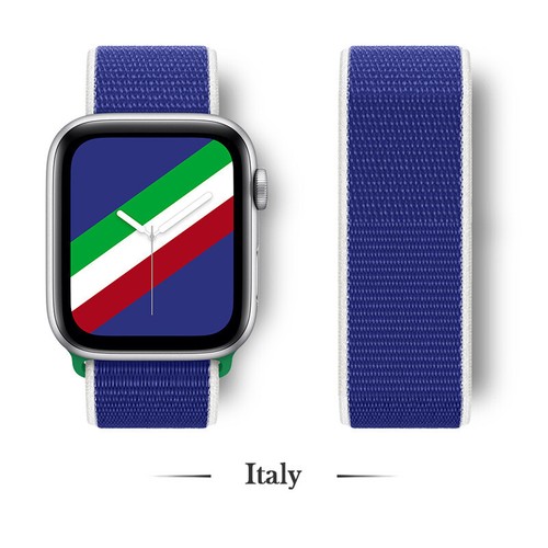 Correa deportiva de nailon 40/44/41/45/42/46/49 mm para Apple Watch 10 9 8 7 6 SE - Imagen 123 de 131