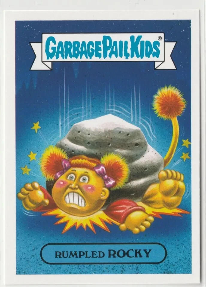 Rumpled Rocky 1b Garbage Pail Kids GPK 2018 We Hate the 80s Trading Card
