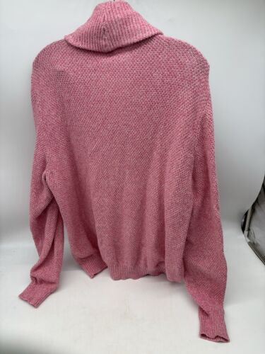 Charter Club Women's Pink Shawl-Collar Cardigan Sweater 5 Buttons 2 Pockets XXL - Picture 2 of 7