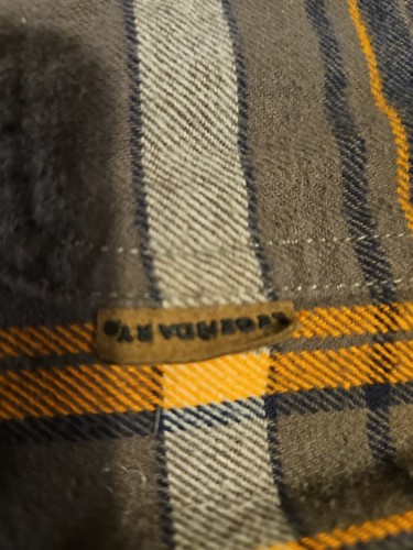 Legendäres Whitetails Buck Camp rustikales kariertes Outdoor-Flanellhemd für Herren Medium - Bild 11 von 11